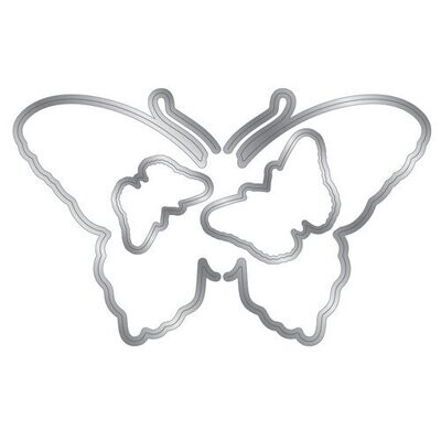 Swallowtail Butterfly Stamp &amp; Die Set - Crafter's Companion Bold Butterflies