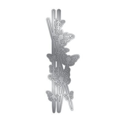 Charming Butterflies Die - Crafter's Companion Gemini Scattered Corners &amp; Borders