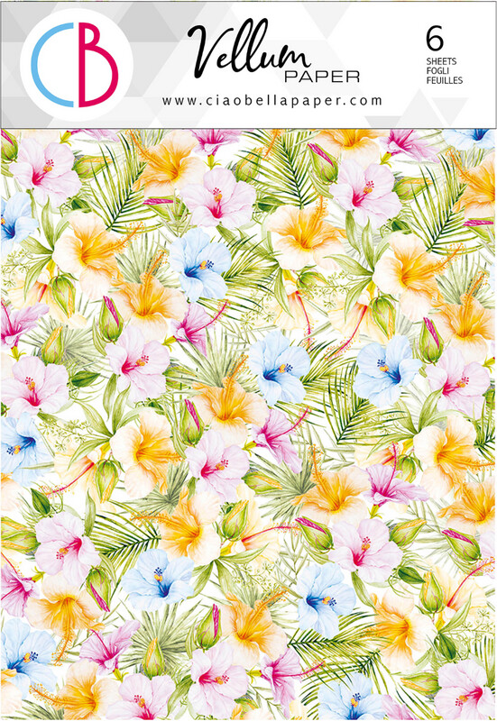 Summer Breeze Vellum A4 - Ciao Bella