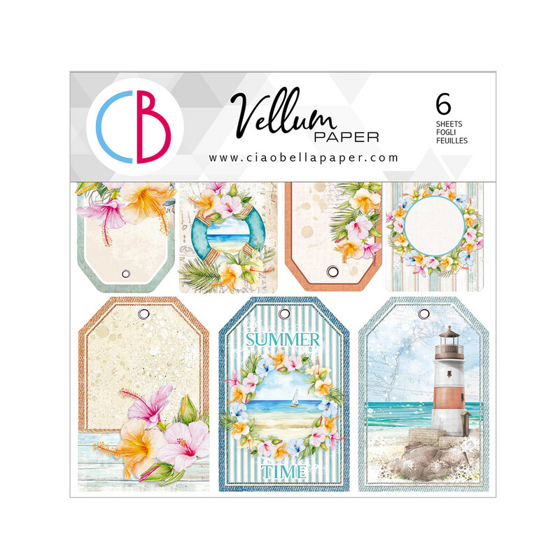 Summer Breeze 6x6 Vellum - Ciao Bella