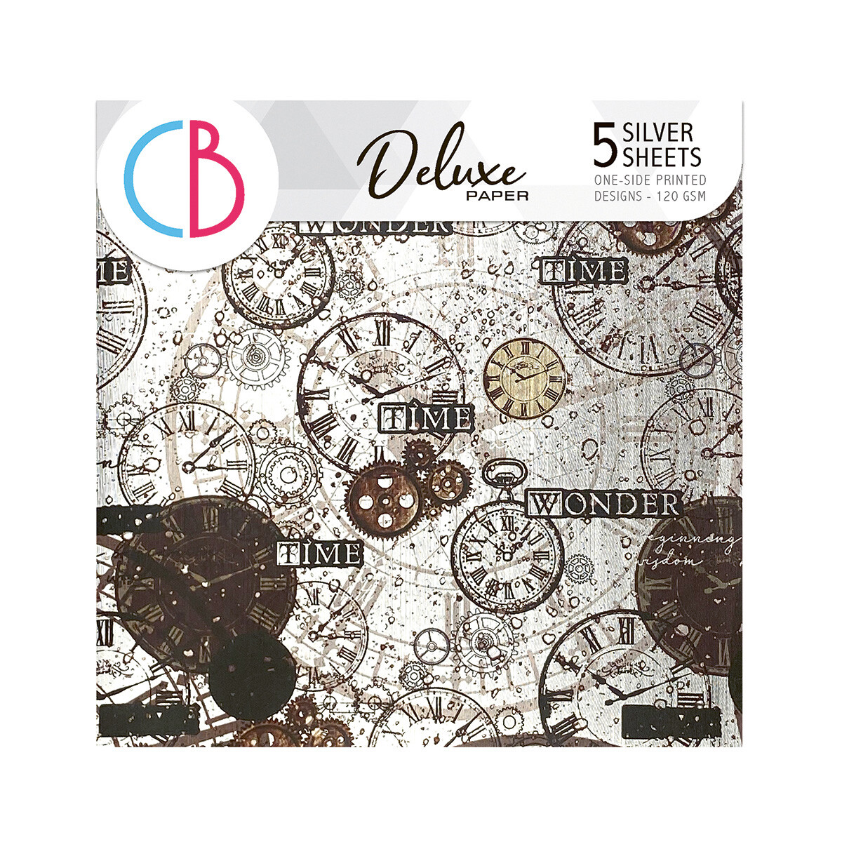 London&#39;s Calling 6x6 Deluxe Paper Silver - Ciao Bella