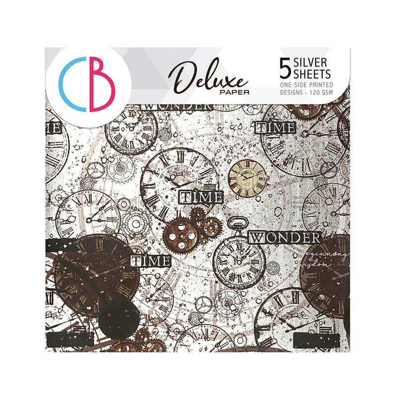 London&#39;s Calling 6x6 Deluxe Paper Silver - Ciao Bella
