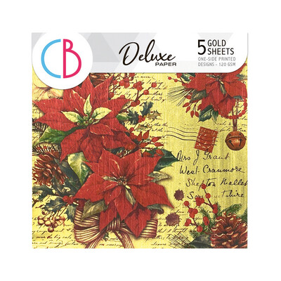 Christmas Vibes 6x6 Deluxe Paper Gold - Ciao Bella