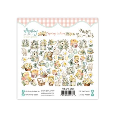 Spring is Here Die Cuts - Mintay Papers