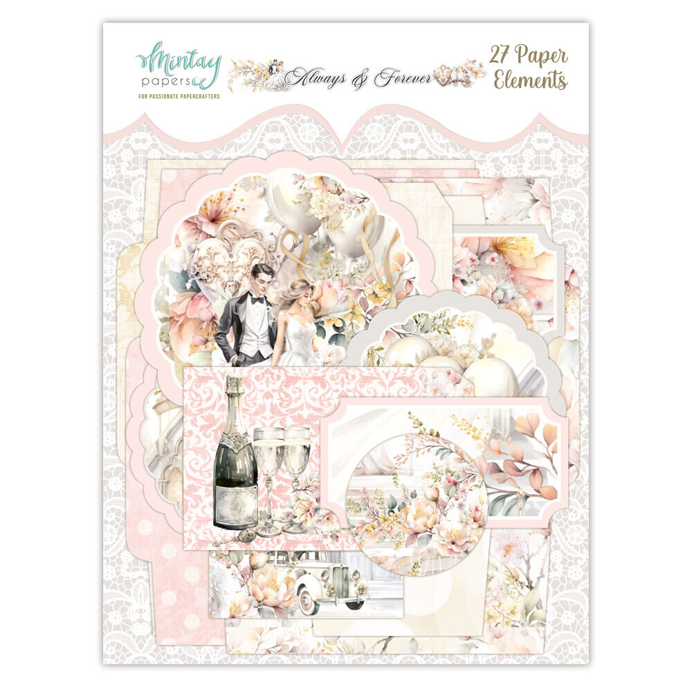 Always &amp; Forever Paper Elements - Mintay Papers