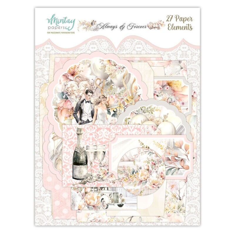 Always &amp; Forever Paper Elements - Mintay Papers