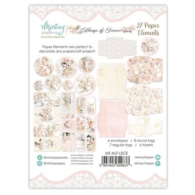 Always & Forever Paper Elements - Mintay Papers