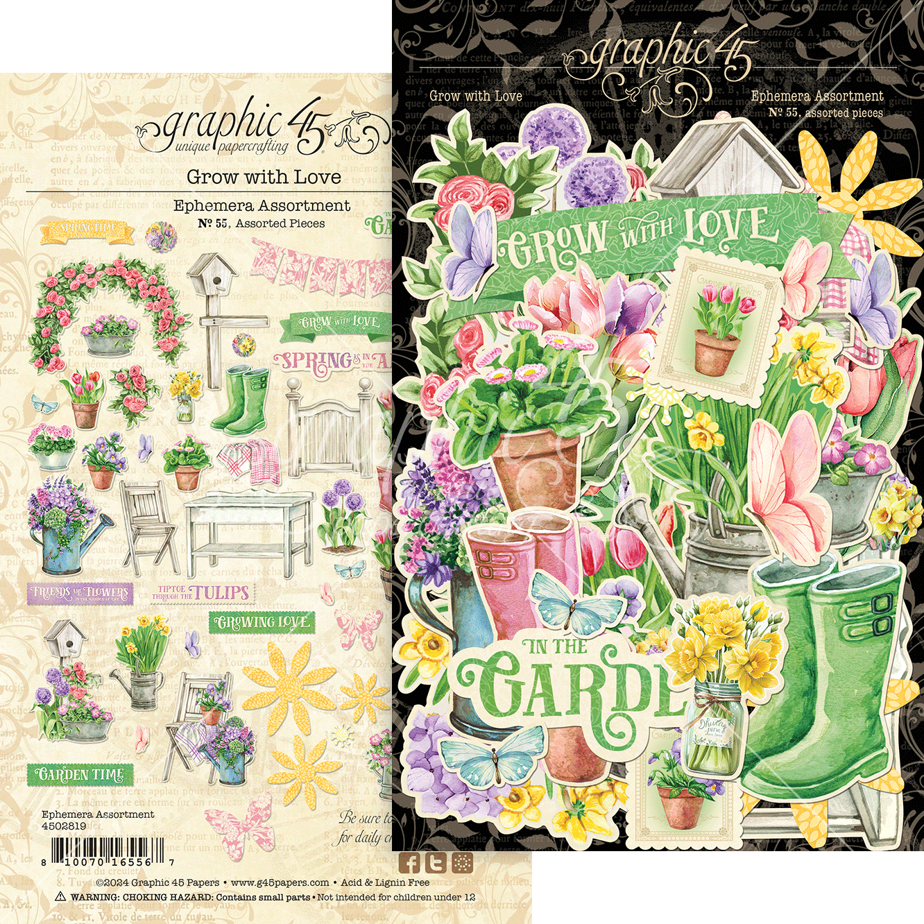 Grow with Love - Graphic 45 Ephemera