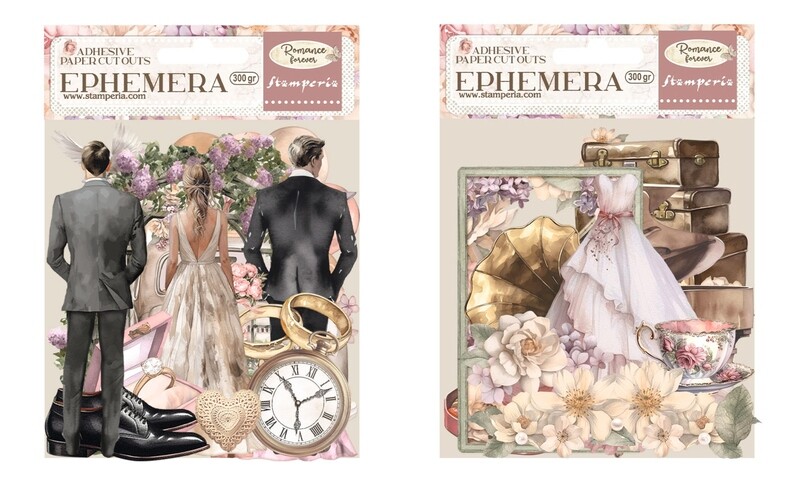 Romance Forever Ephemera - Stamperia Romance Forever Ephemera - Stamperia