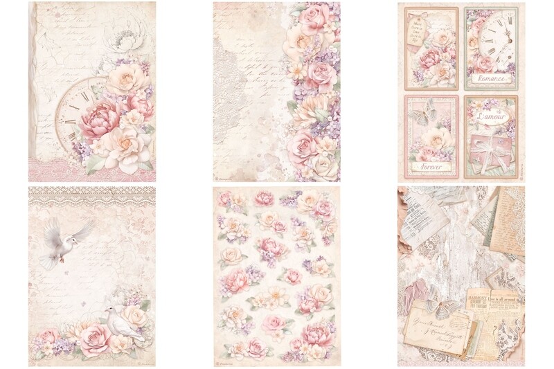 Romance Forever A4 - Stamperia