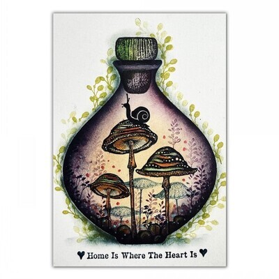 Snailcap Single Mushroom - Lavinia Stamps