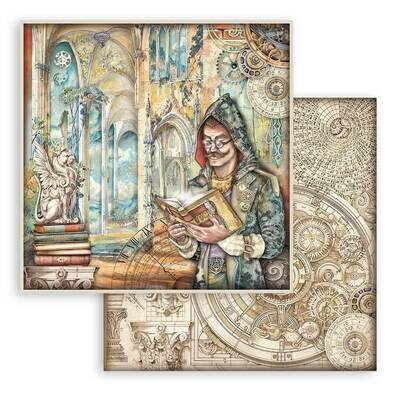 Sir Vagabond in Fantasy World 8x8 - Stamperia