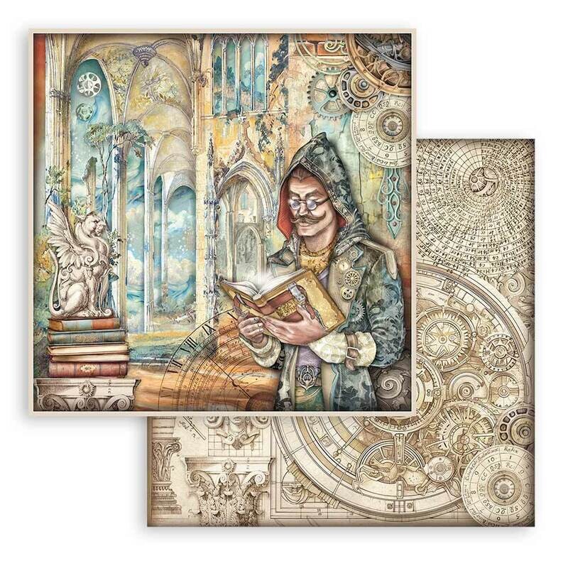 Sir Vagabond in Fantasy World 12x12 - Stamperia