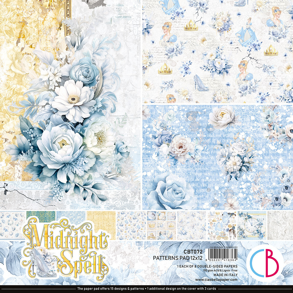 Midnight Spell 12x12 Patterns - Ciao Bella