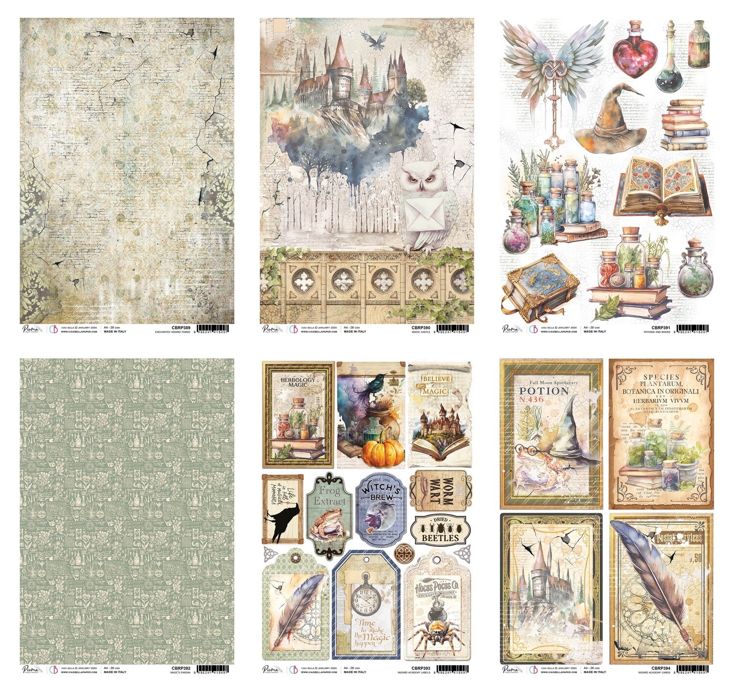Wizard Academy Collection A4 - Ciao Bella
