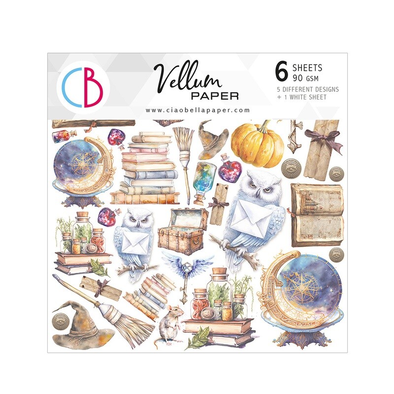 Wizard Academy 6x6 Vellum - Ciao Bella