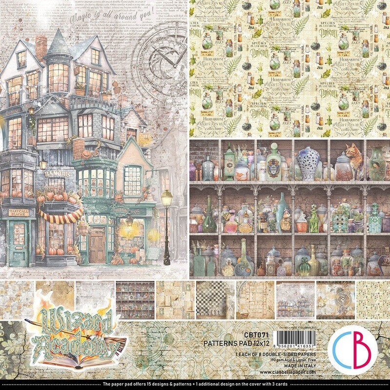 Wizard Academy 12x12 Patterns - Ciao Bella