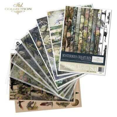 Mysterious Creatures A4 Mixed Media Set - ITD Collection