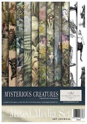 Mysterious Creatures A4 Mixed Media Set - ITD Collection