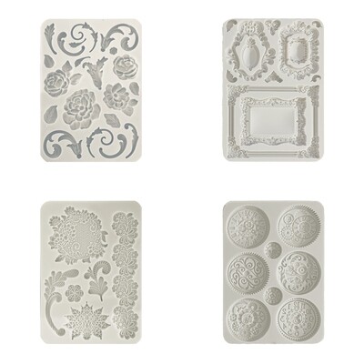Brocante Antiques A5 Silicone Mold - Stamperia