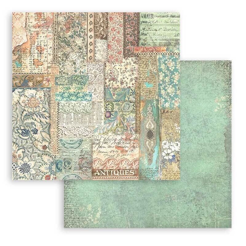 Brocante Antiques Backgrounds 12x12 - Stamperia