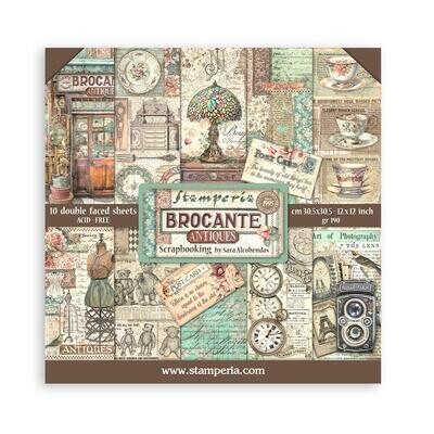Brocante Antiques 12x12 - Stamperia