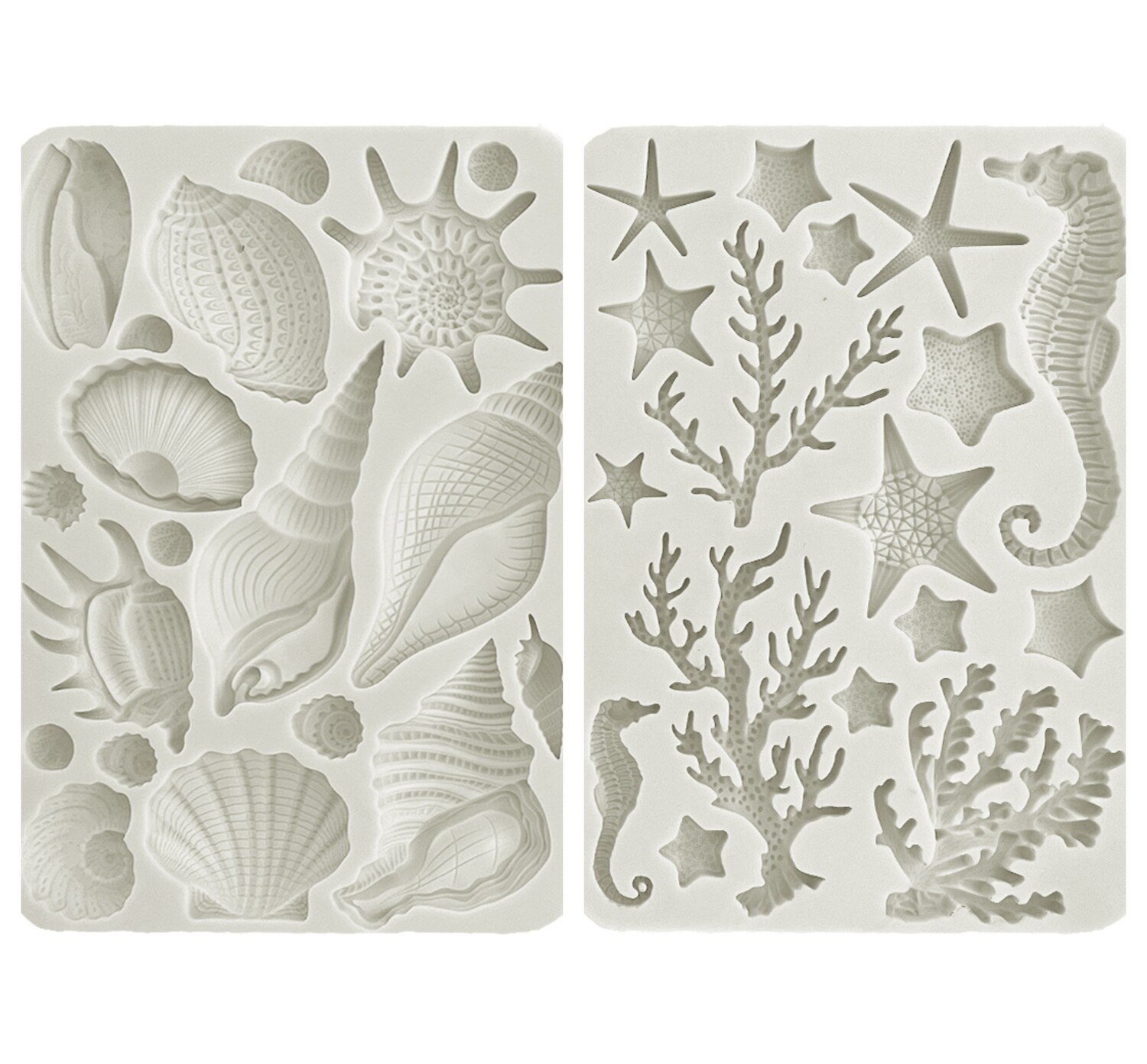 Sea Land A5 Silicone Mold - Stamperia