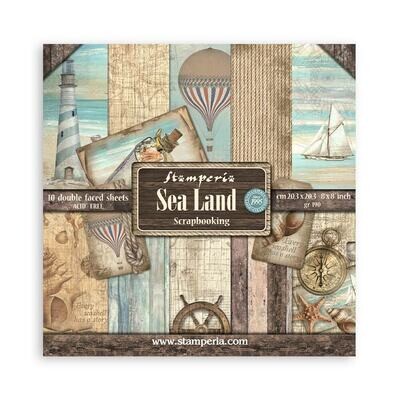 Sea Land 8x8 - Stamperia