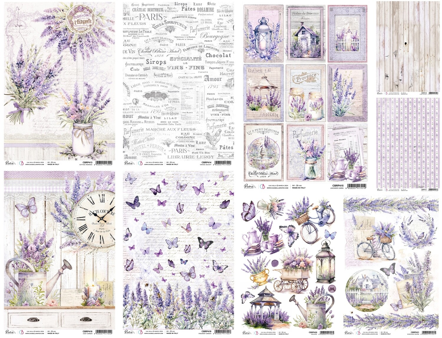 Morning in Provence Collection A4 - Ciao Bella