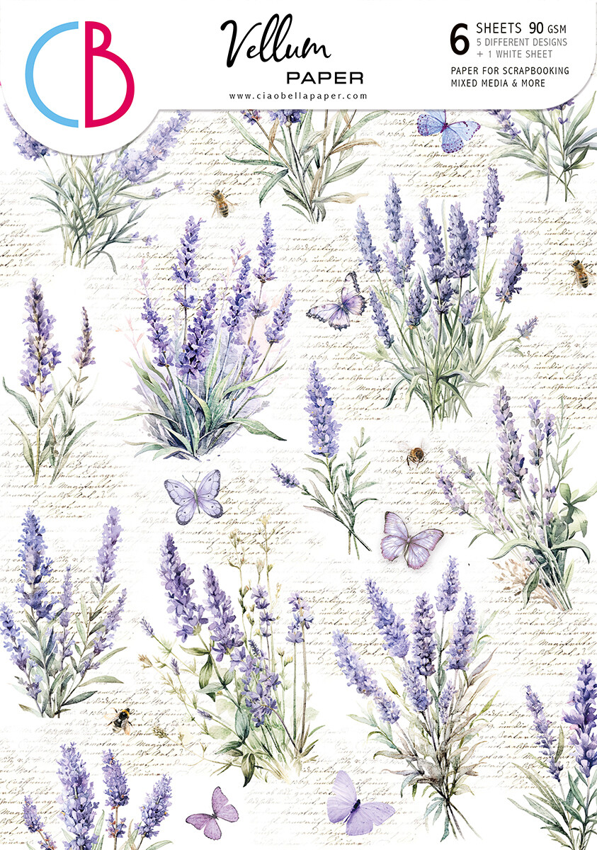 Morning in Provence Vellum A4 - Ciao Bella