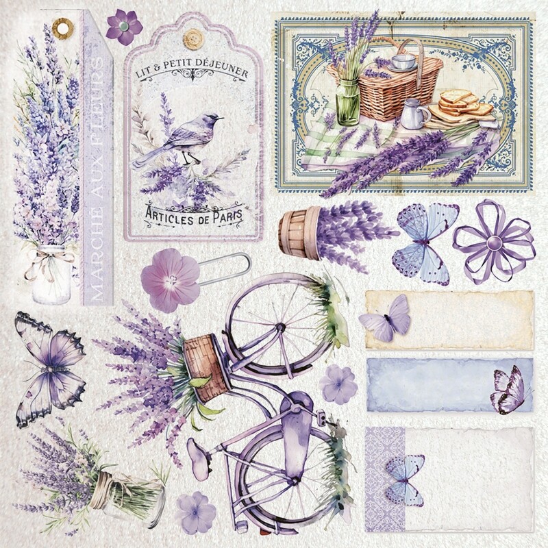 Morning in Provence 6x6 Deluxe Pearl Paper - Ciao Bella