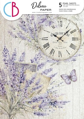 Morning in Provence A4 Deluxe Pearl Sheets - Ciao Bella