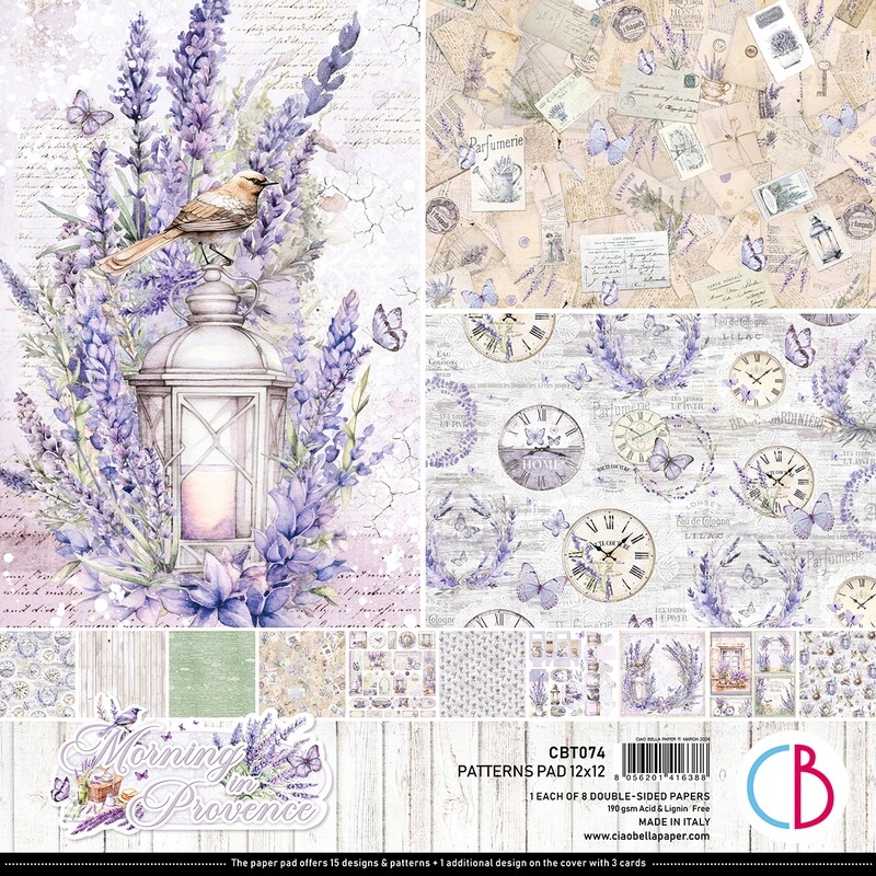 Morning in Provence 12x12 Patterns - Ciao Bella