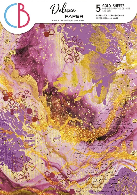 Ethereal A4 Deluxe Gold Sheets - Ciao Bella