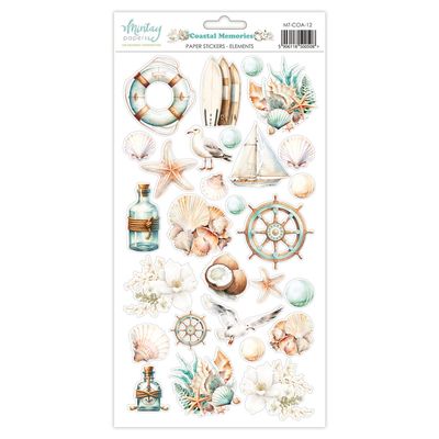 Coastal Memories Elements Stickers - Mintay Papers