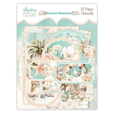 Coastal Memories Paper Elements - Mintay Papers