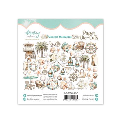 Coastal Memories Die Cuts - Mintay Papers