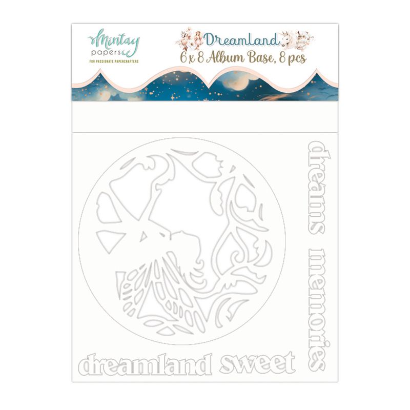 Dreamland 6x8 Chipboard Album - Mintay Papers