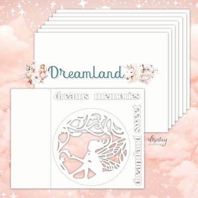 Dreamland 6x8 Chipboard Album - Mintay Papers