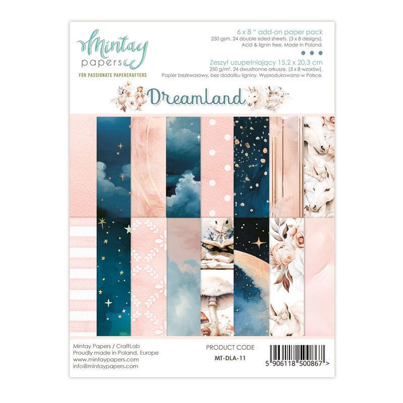 Dreamland 6x8 - Mintay Papers