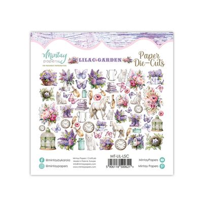 Lilac Garden Die Cuts - Mintay Papers