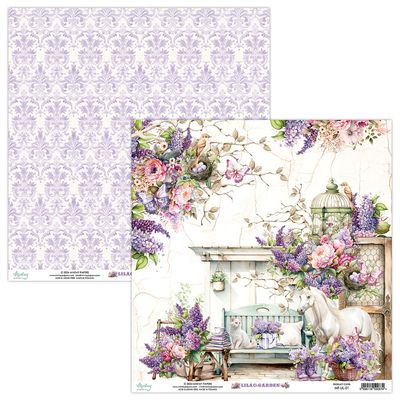 Lilac Garden 12x12 - Mintay Papers