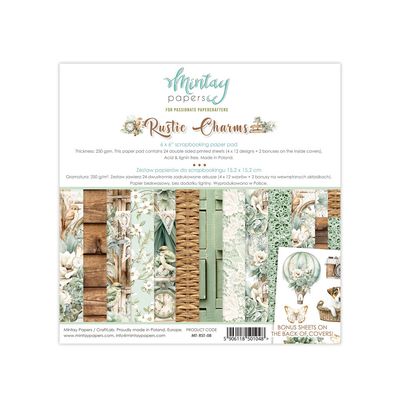Rustic Charms 6x6 - Mintay by Karola