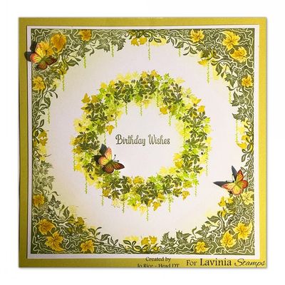 Tangled River Root Corner - Lavinia Stamps