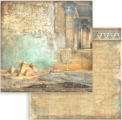 Fortune Backgrounds 12x12 - Stamperia Land of Pharaohs