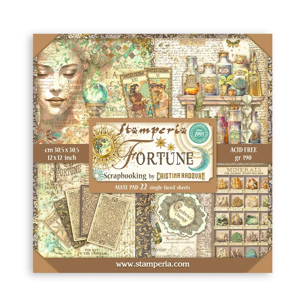 Fortune XL 12x12 - Stamperia