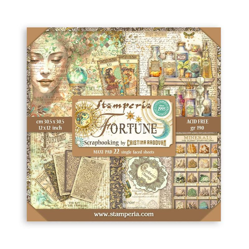 Fortune XL 12x12 - Stamperia