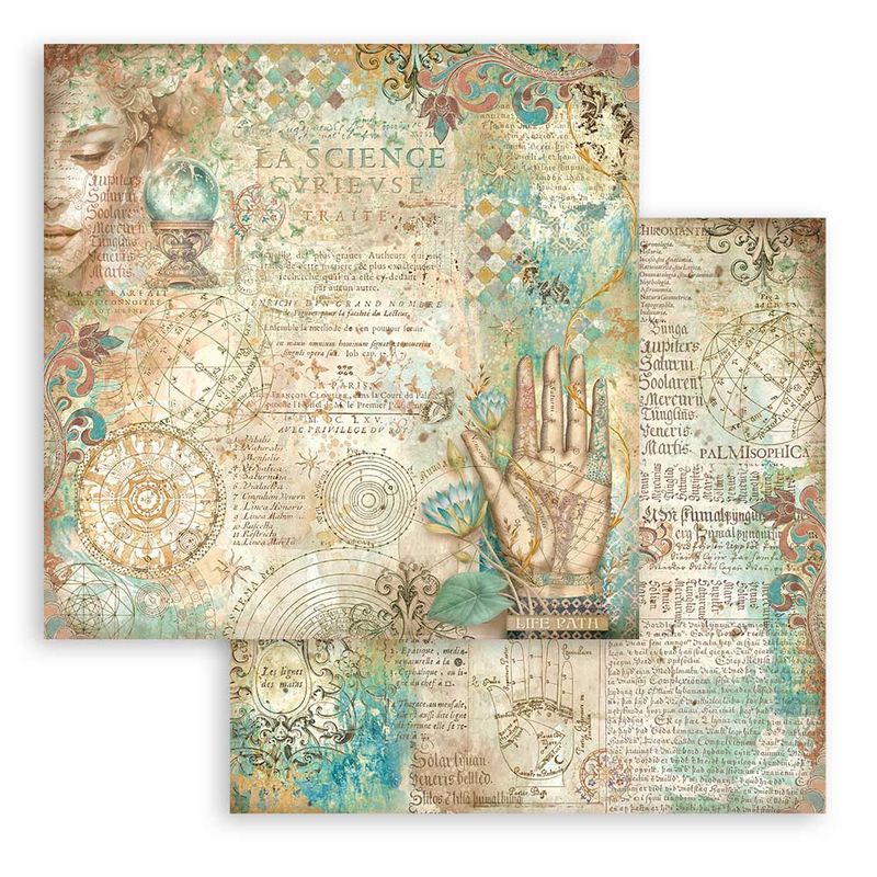 Fortune 8x8 - Stamperia Cristina Radovan