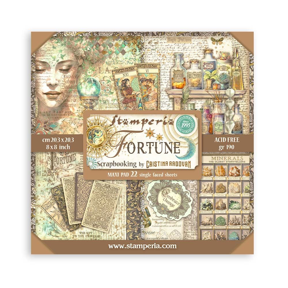Fortune XL 8x8 - Stamperia