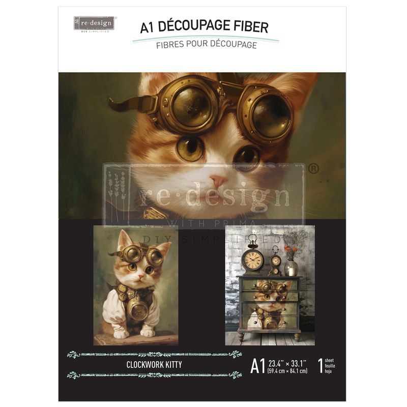 Clockwork Kitty - Re-Design With Prima
